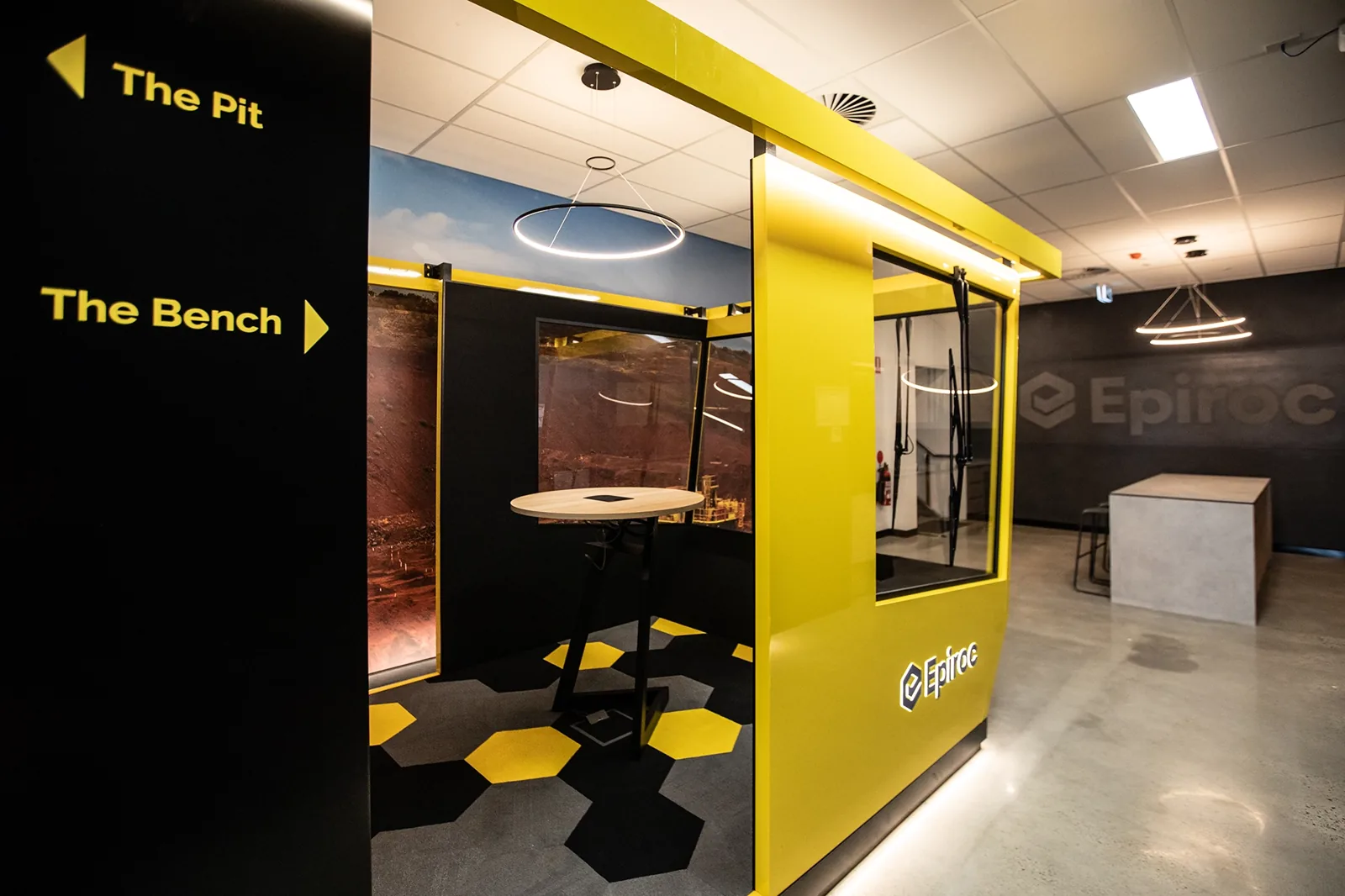 Epiroc workplace fitout, Perth by DesignFit