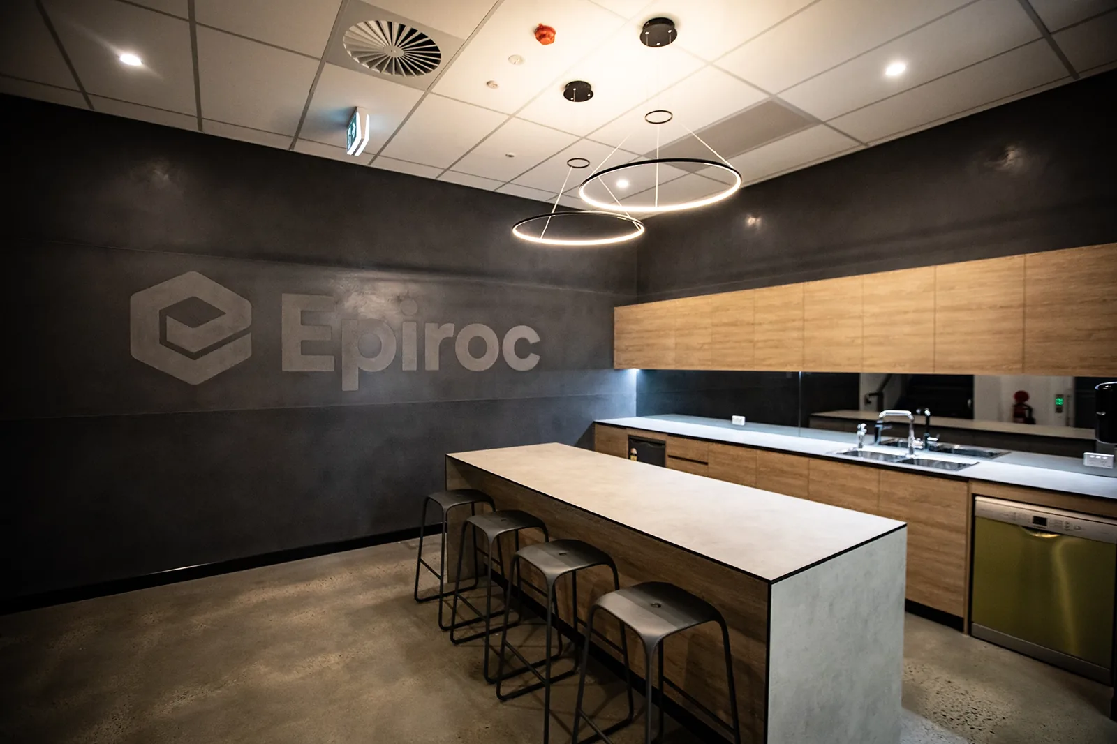 Epiroc workplace fitout, Perth by DesignFit