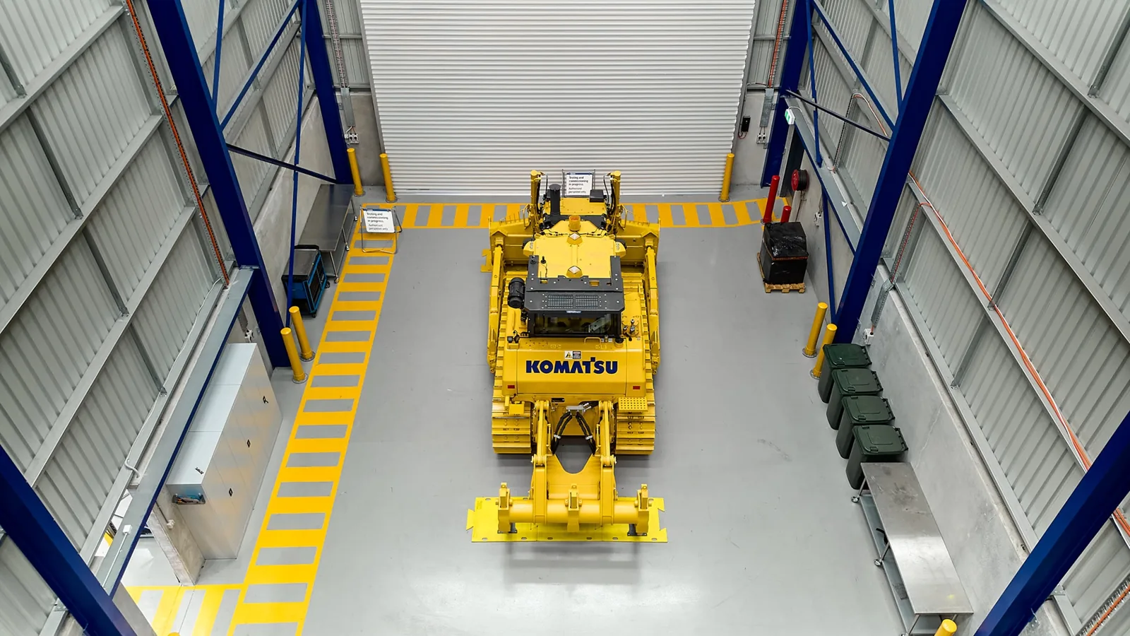 Komatsu Training Academy commercial fitout, Perth by DesignFit