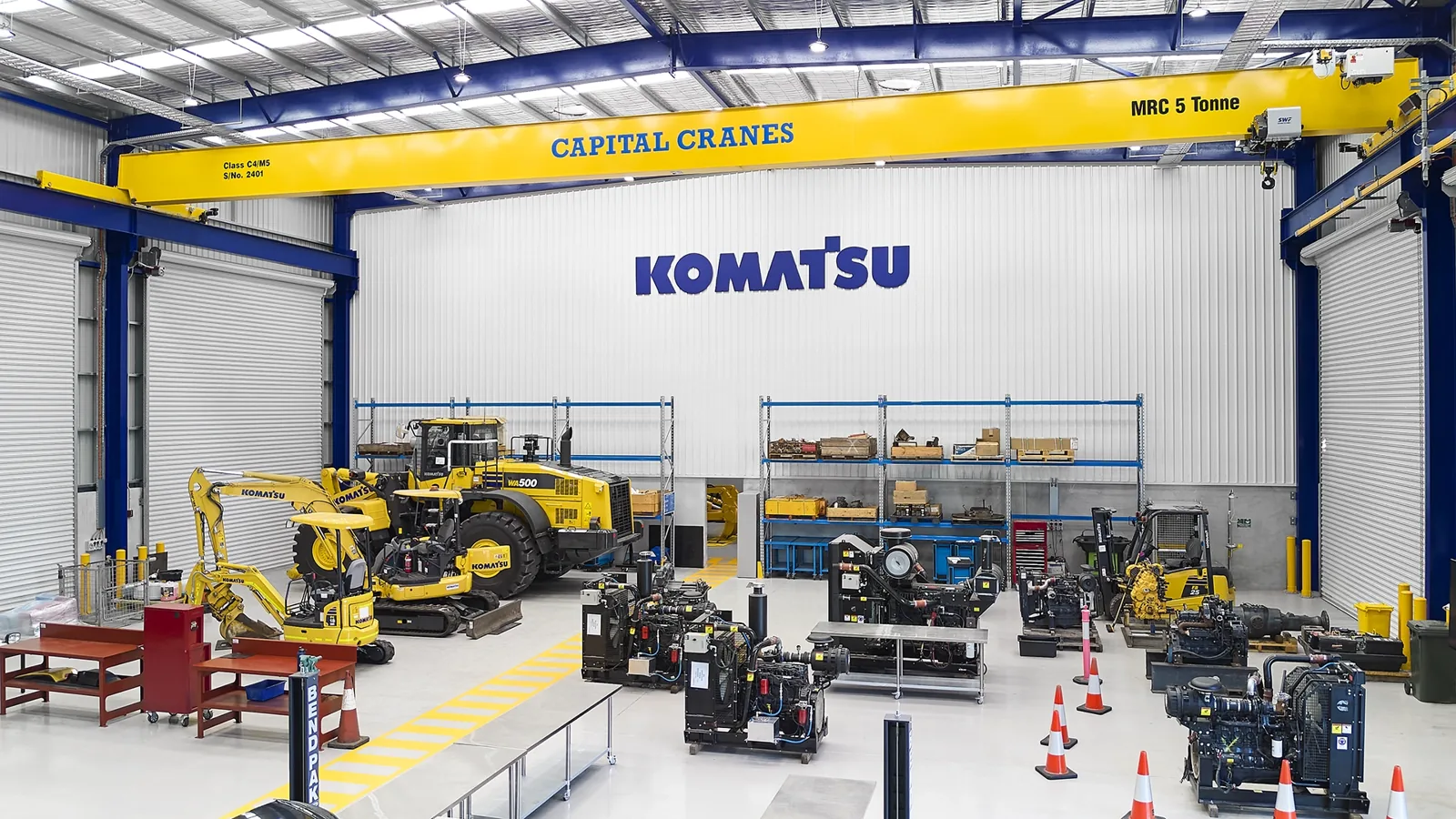 Komatsu Training Academy commercial fitout, Perth by DesignFit