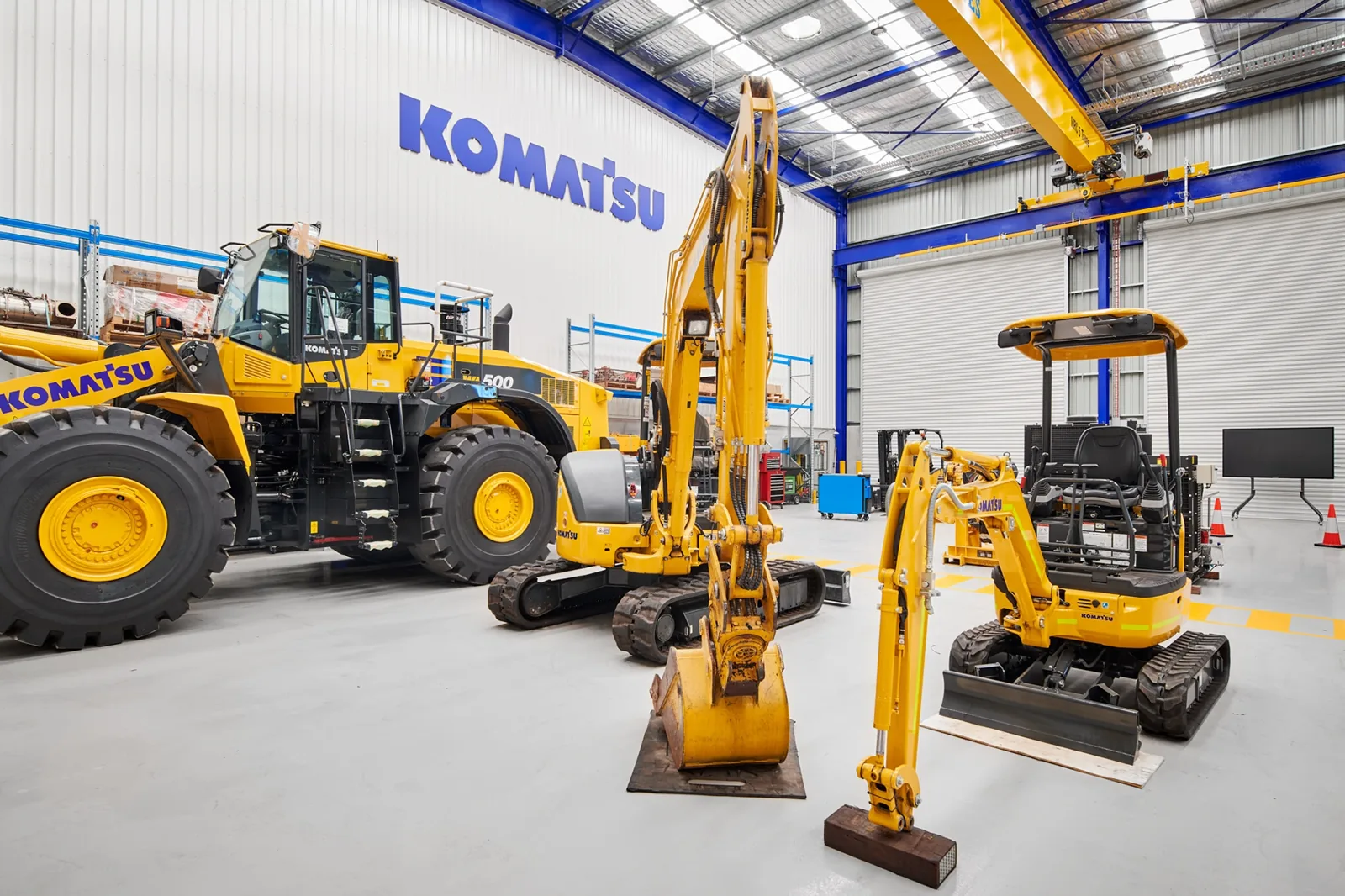 Komatsu Training Academy commercial fitout, Perth by DesignFit