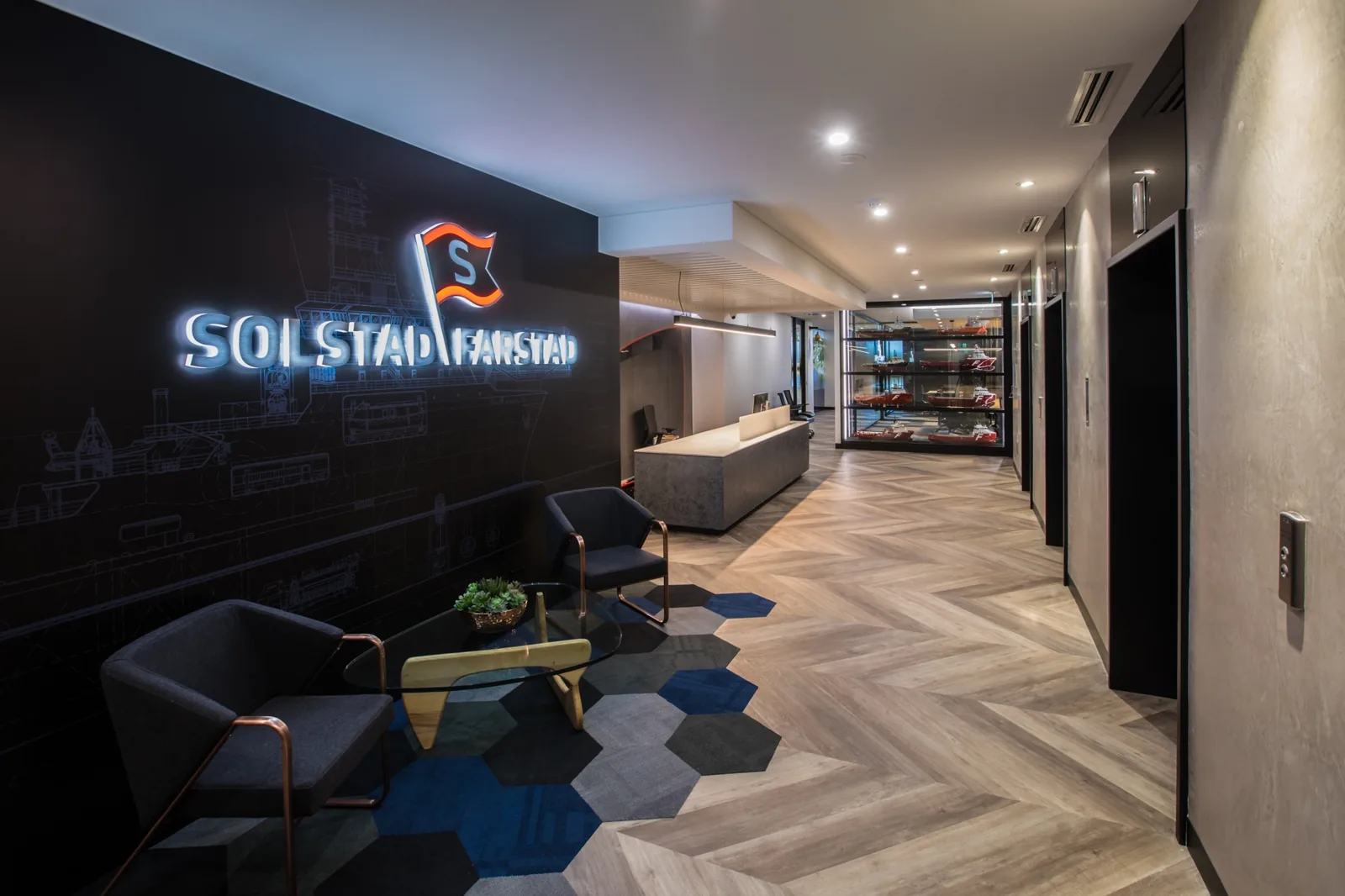 Solstad Farstad HQ office fitout, Perth by DesignFit