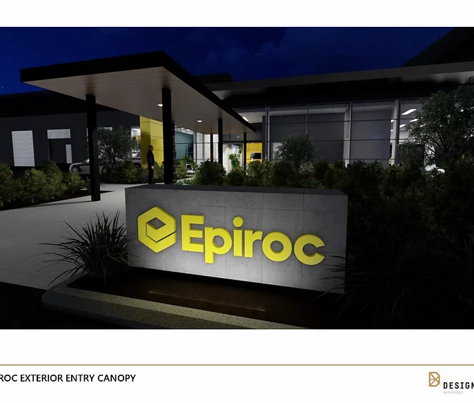 Epiroc Interior Design by Designfit Group
